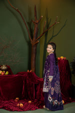 Kids Winter Ready to Wear Shawl Collection by Mona 09