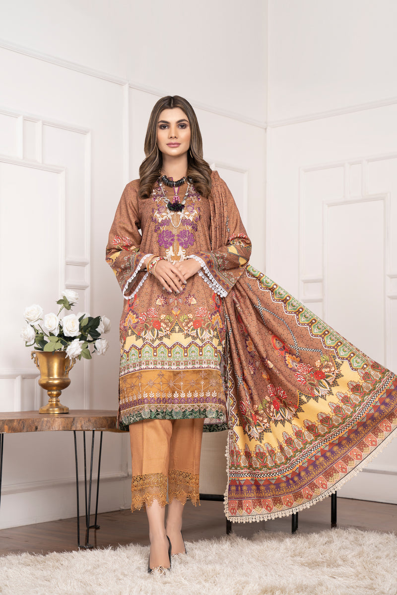 Winter Ready To Wear Khaddar Collection By Miski 04