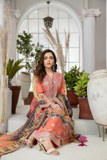 Luxury Lawn Ready to Wear Eid Collection by Mona 08