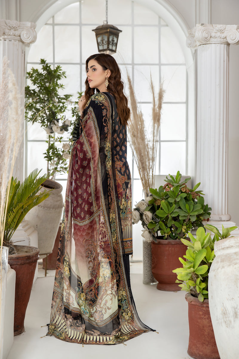 Luxury Lawn Ready to Wear Eid Collection by Mona 06