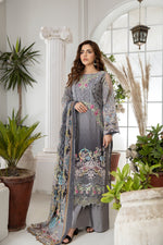 Luxury Lawn Ready to Wear Eid Collection by Mona 03