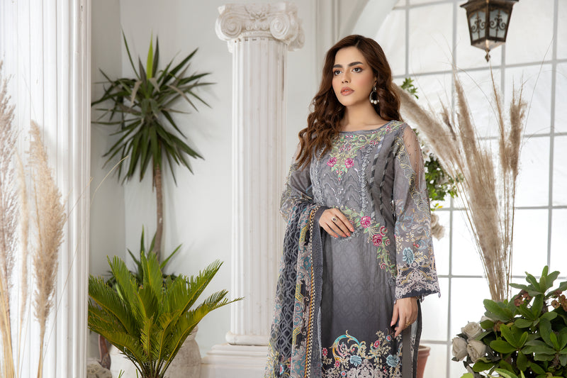 Luxury Lawn Ready to Wear Eid Collection by Mona 03