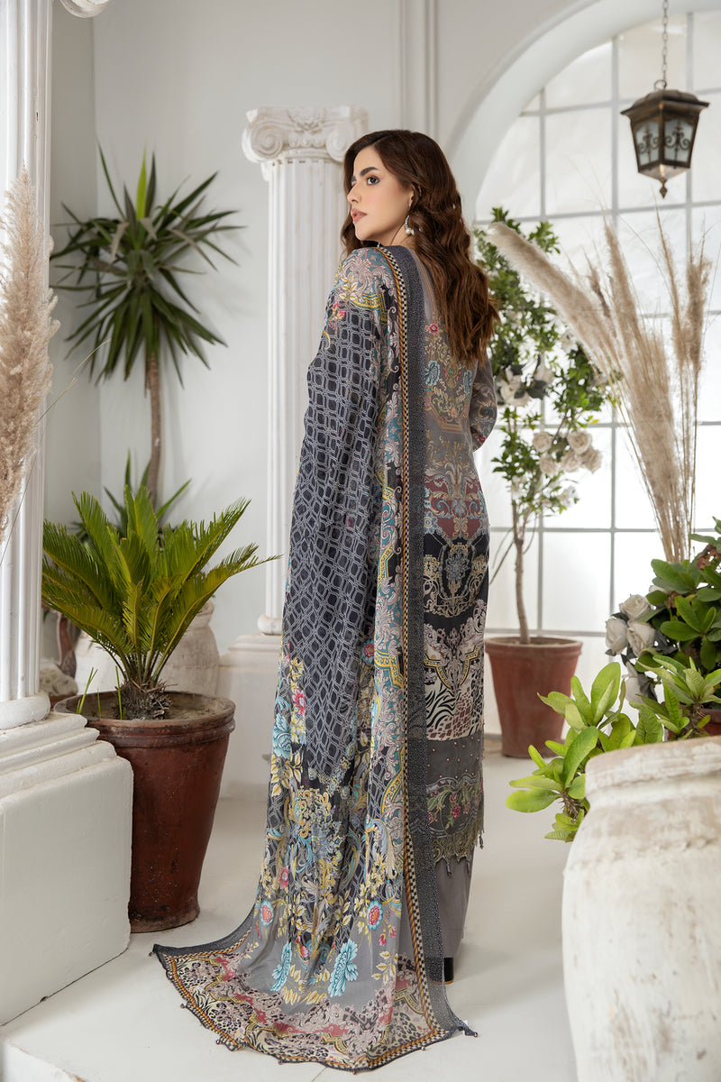 Luxury Lawn Ready to Wear Eid Collection by Mona 03