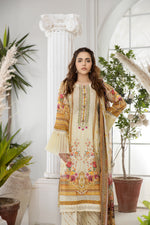 Luxury Lawn Ready to Wear Eid Collection by Mona 04