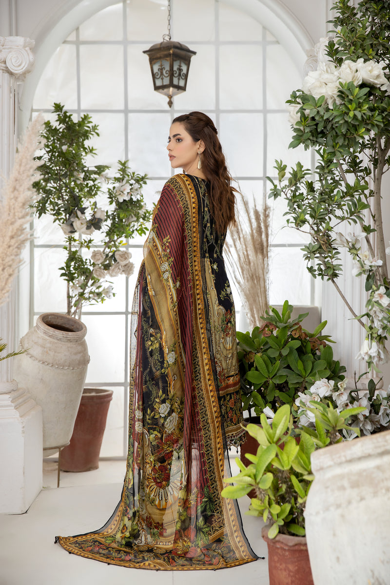 Luxury Lawn Ready to Wear Eid Collection by Mona 01