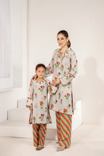 2PC COTTON GIRLS DRESS BY MONA BG02