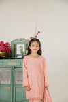 MONA KIDS EMBROIDERED DHANAK DRESS 08