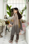 Kids Ready To Wear 3 Pcs Embroidered Lawn Collection by Mona 09