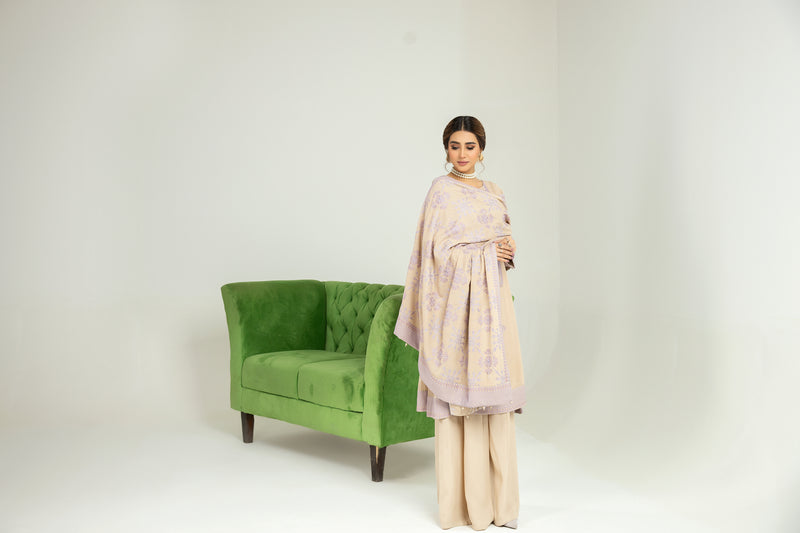 SAKEENA HASAN 3PC KARANDI DRESS 11