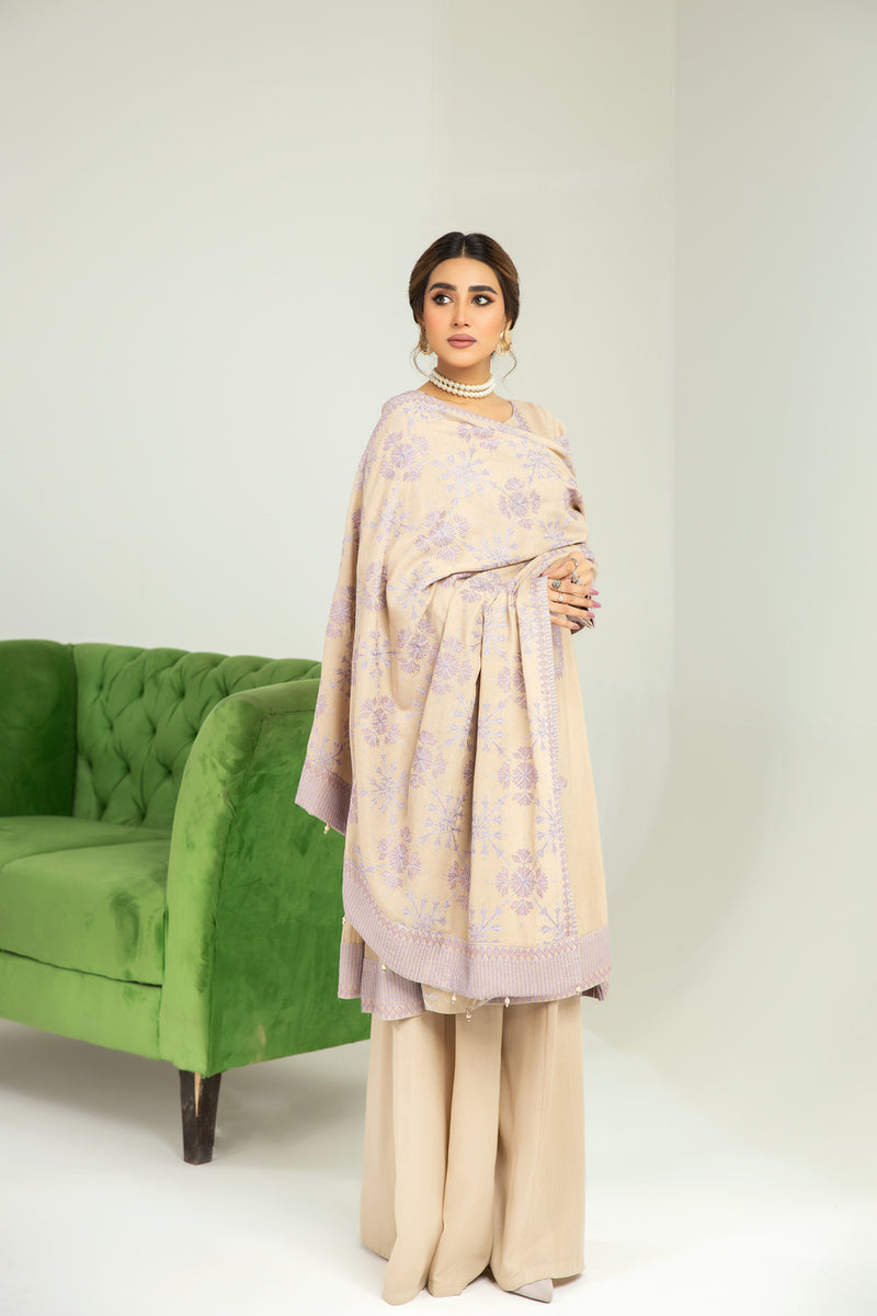 SAKEENA HASAN 3PC KARANDI DRESS 11