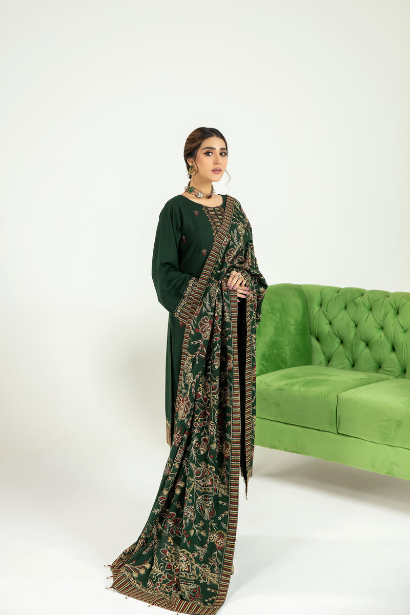 SAKEENA HASAN 3PC KARANDI DRESS 08