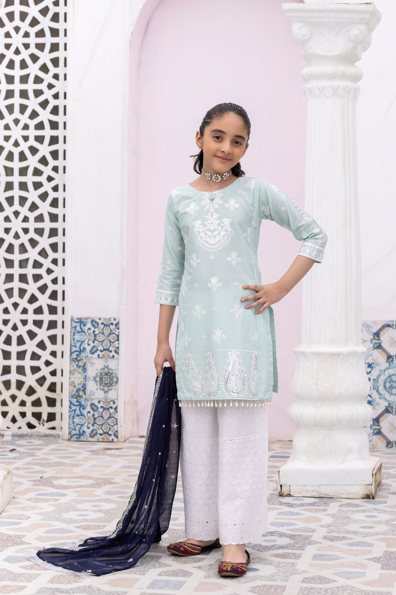 Kids Luxury Lawn Ready to Wear Embroidered Collection by Sofia 01