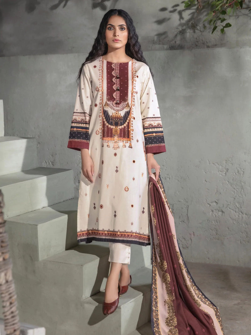 3PC LIMELIGHT KHADDAR DRESS 66