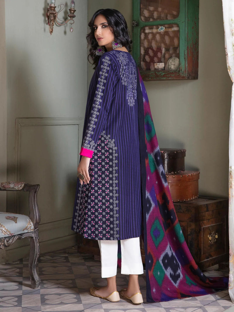 3PC LIMELIGHT KHADDAR DRESS 52