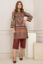 Ready to Wear Lawn Embroidered 2Pcs Collection by Zaiwa 08