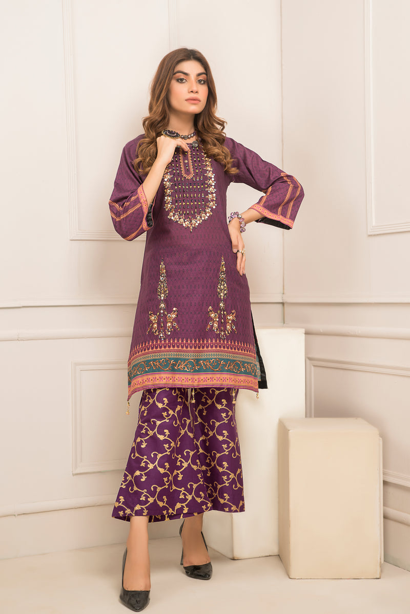 Ready to Wear Lawn Embroidered 2Pcs Collection by Zaiwa 13