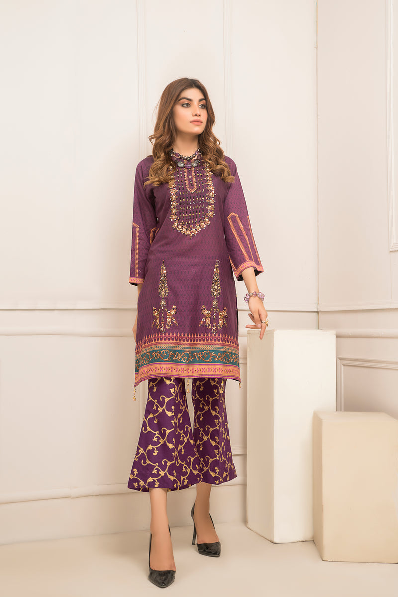 Ready to Wear Lawn Embroidered 2Pcs Collection by Zaiwa 13