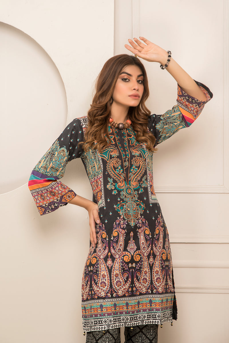 Ready to Wear Lawn Embroidered 2Pcs Collection by Zaiwa 16