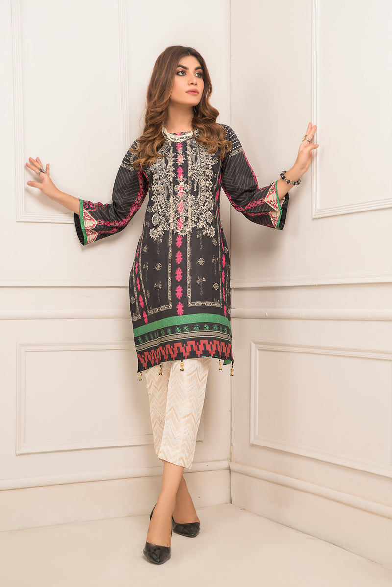 Ready to Wear Lawn Embroidered 2Pcs Collection by Zaiwa 03