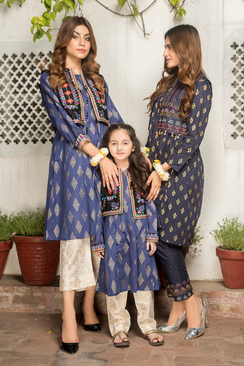 Kids Eid Ready to Wear 2 Pcs Collection by Zaiwa 09