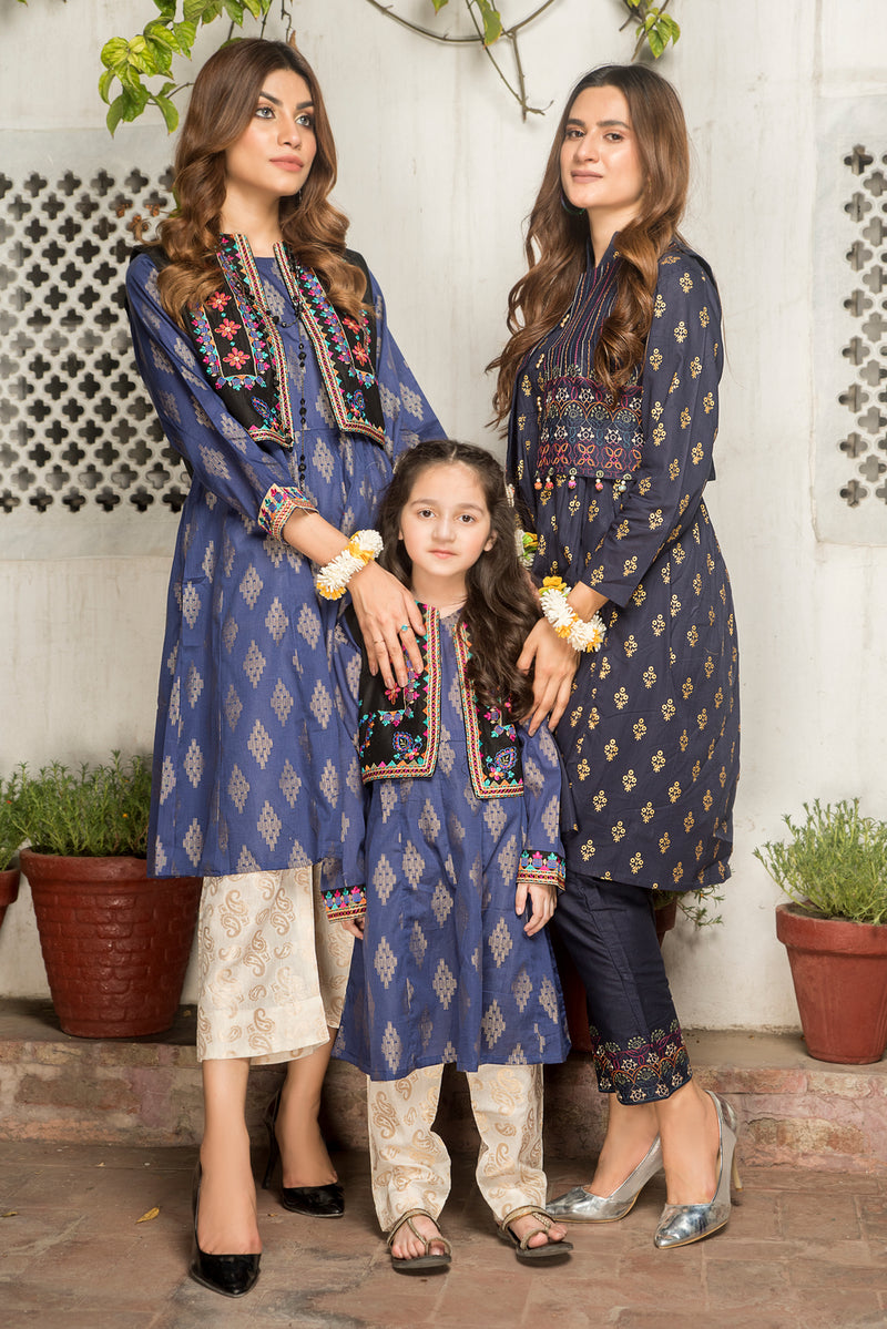 Kids Eid Ready to Wear 2 Pcs Collection by Zaiwa 09