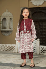 Kids Eid Ready to Wear 3 Pcs Collection by Zaiwa 04