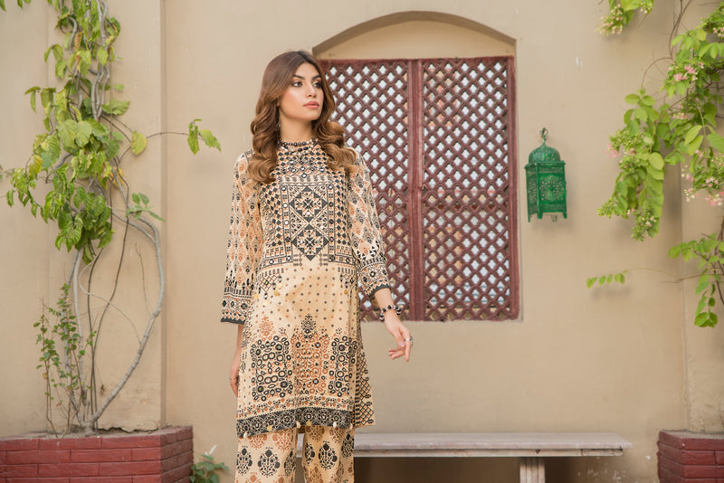 Eid Ready to Wear 2 Pcs Collection by Zaiwa 05