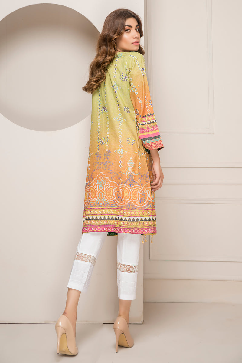 Ready to Wear Lawn 2 Pcs Hand Work Dress by Zaiwa 10