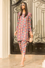 Ready to Wear 2 Pcs Winter Linen Collection by Zaiwa 07