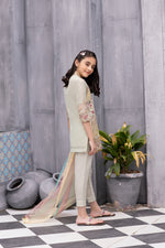 Kids Formal Organza Ready to Wear Embroidered Collection by Zara Manan 03