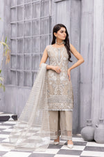 Formal Organza Ready to Wear Embroidered Collection by Zara Manan 04