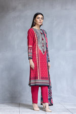 Winter Khadar 3 Pcs Dress by Zimal 02