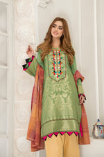 Winter Jacquard 3 Pcs Embroidered Collection by Zimal 02