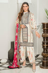 Ready to Wear 3 Pcs Lawn Embroidered Dress by Aabpara 08