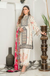 Ready to Wear 3 Pcs Lawn Embroidered Dress by Aabpara 08