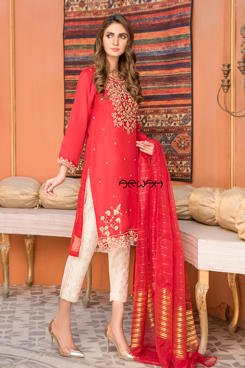 Semi Formal Festive Ready to Wear Collection by Arwah 08