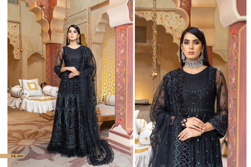 Luxury Formal Ready To Wear Net Collection By NOORMA KAMA 04