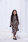 ZAIWA READY TO WEAR LINEN GIRLS DRESS 06