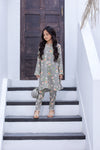 ZAIWA READY TO WEAR LINEN GIRLS DRESS 07