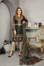 Ready to Wear Hand worked Dress by Sakeena Hasan 04