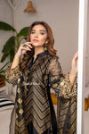 Silk Block Printed Ready to Wear Dress by Sakeena Hasan 02