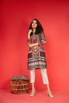 Winter 2 Pcs Hand Embroidered Khadar Dress by Zaiwa 04