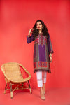 Winter 2 Pcs Hand Embroidered Khadar Dress by Zaiwa 02