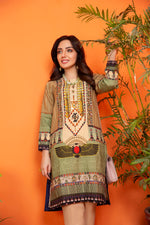 Khadar 2 Pcs Hand Work Ready to Wear Dress by Zaiwa 09