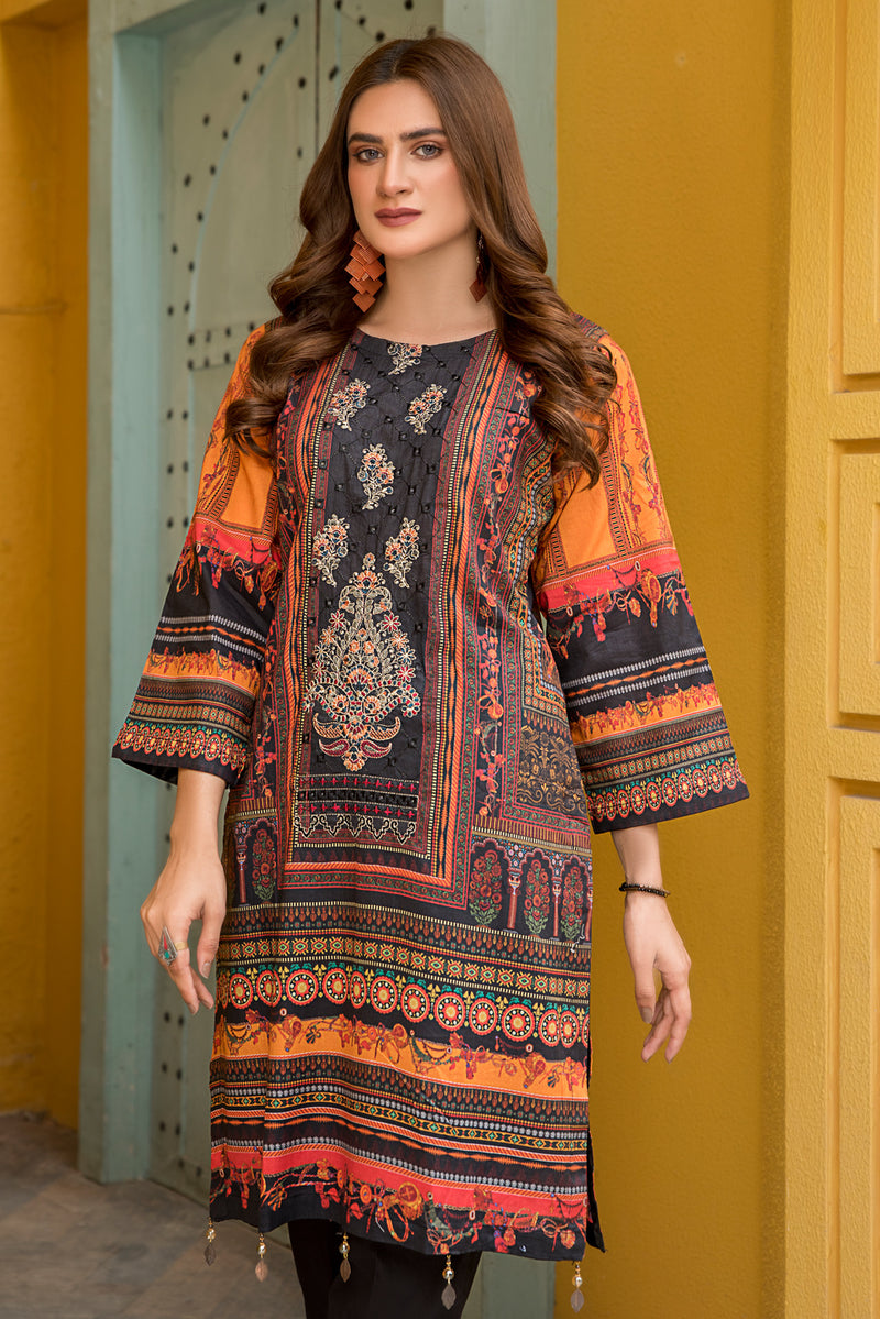 Ready to Wear 2 Pcs Lawn Embroidered Collection by Zaiwa 02