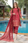 Jacquard Lawn Ready to Wear Dress by Zaiwa 09