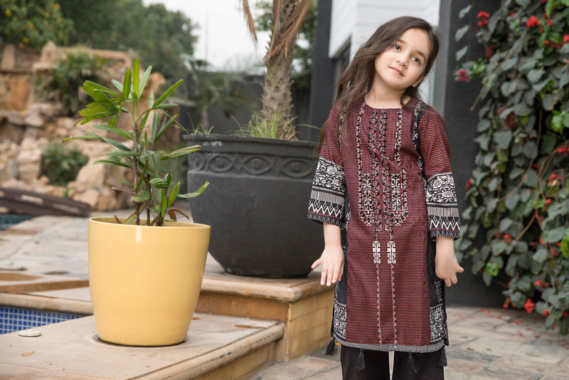 Lawn kurta design for on sale girl