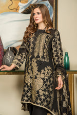 Jacquard Lawn Ready to Wear Dress by Zaiwa 03