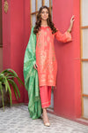 Jacquard Lawn Ready to Wear Dress with Handwork by Zaiwa 05