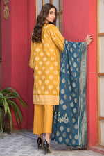 Jacquard Lawn Ready to Wear Dress with Handwork by Zaiwa 07